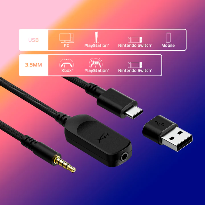 אוזניות גיימינג חוטיות HyperX Cloud III - צבע שחור/אדום שנתיים אחריות ע"י היבואן